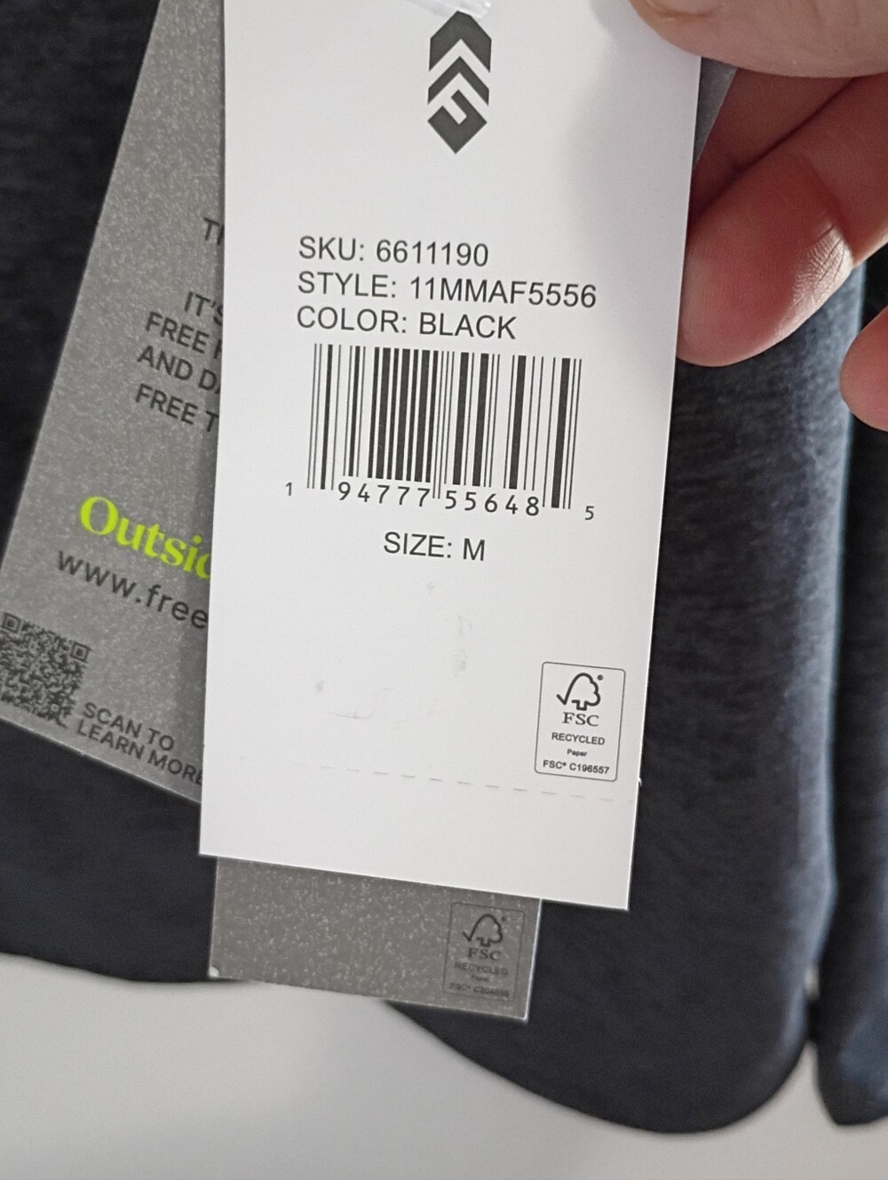 NWT Free Country Sweatshirt. - Picture 7 of 10